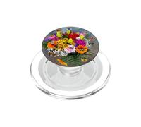 Butterfly Cell Phone Button Pop Up Holder Floral Rose Flower PopSockets PopGrip per MagSafe