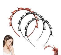 Butterfly Clip Headband for Women, Toothed Headband Braid Tool, Women Girls Fashion Hair Accessories, Fashion Hair Clip Styling Accessory Tools (Combo B, Standard)