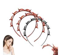 Butterfly Clip Headband for Women, Toothed Headband Braid Tool, Women Girls Fashion Hair Accessories, Fashion Hair Clip Styling Accessory Tools (Combo A, Standard)