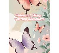 Butterfly Coloring Book for Kids - 120 Fun & Whimsical Pages | Digital Download | Nature Coloring Pages | Printable Butterfly Activity Book