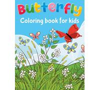 Butterfly coloring book for kids