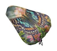 Butterfly - Coprisedile impermeabile per cyclette, con coulisse, per pioggia, neve, polvere, città, mountain bike