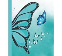Butterfly Dreams Composition: A Wide Ruled Notebook with 110 Pages for Writing, Journaling, and Notes