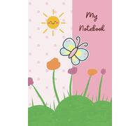 Butterfly Dreams Composition Book: A cute Lined & Headed Notebook for Girls, Teens, and Adults - 120 Lined Pages perfect for Notes, Homework, daily Writing, Journaling, or School Notes.