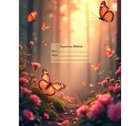 Butterfly Dreams Notebook - Peach Glow: A Fantasy-Inspired Journal with 100 College Ruled Pages