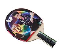 Butterfly Farfalla Rdj CS1 Approvazione ITTF - Racchetta da Tennis da Tavolo Ping Pong Paddle - Spin, velocità, e Controllo, Rosso e Nero, Standard