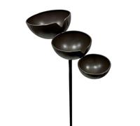 Butterfly Feeder - 3 livelli rustproof Iron Rain Catcher Bird Bath