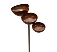 Butterfly Feeder - 3 livelli rustproof Iron Rain Catcher Bird Bath