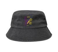 Butterfly Fights Bladder Cancer Awareness Cappello da Pesca Pieghevole Cappelli da Sole per Uomini Donne, Campeggio Esterno Shopping Protezione UV Cappello Bob