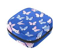 Butterfly First Period Kit per Ragazze Tampone Salvaslip Borsa mestruale Allattamento Pad Holder con cerniera Sanitario Raccogliere Tovagliolo Bag Organizer