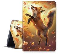 Butterfly Fox Custodia per iPad Air 11 pollici 2024 M2, antiurto in pelle PU pieghevole regolabile custodia con auto sleep/wake per iPad Air 11 pollici 2024 Air M2
