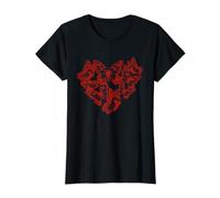 Butterfly Heart Design for Valentine's Day Vibes Maglietta