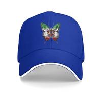 Butterfly Iranians Flag Unisex Sportivo Berretto Anti-Sole Hip Hop cap Regolabile Cappellino Baseball for Casual all'Aria Viaggio