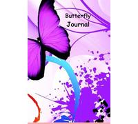 Butterfly Journal: Pretty Writing Diary for Women and Girls Who Love Butterflies