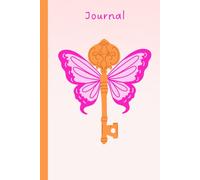 Butterfly Key Journal: A 75-Page Lined Hardcover Notebook for Writing, Ideas, and Personal Reflection