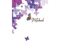 Butterfly Notebook: A Beautiful Floral Journal for Notes, Writing, and Everyday Thoughts
