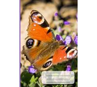 Butterfly Notebook: A5 Lined Journal • 72 Pages