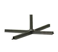 BASE METALLICA A CROCE PER OMBRELLONI MT 1x1 mm 48