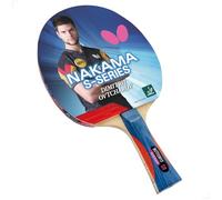 Butterfly Racchetta da ping pong Nakama S-8 - Racchetta professionale da ping pong Butterfly approvata ITTF - Flextra in gomma e spugna spessa strato di ping-pong - 2 palline da ping pong incluse