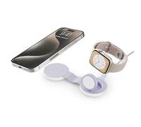 Butterfly SE - Caricabatterie da viaggio wireless compatto e pieghevole, 2 in 1, ricarica MagSafe Duo da 15 W per iPhone, AirPods e Apple Watch, iridescente