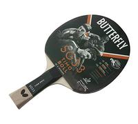 Butterfly SG33 - Racchetta da ping pong, colore: Nero e Rosso