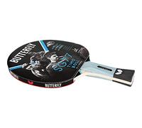 Butterfly Sg77, Pipistrello Da Ping Pong Unisex Adulto, Nero E Rosso, Taglia unica