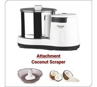 Butterfly Smart Macinacaffè Wet 2 L (Bianco) Con Attrezzo Raschia Cocco