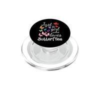Butterfly Solo una ragazza che ama le farfalle PopSockets PopGrip per MagSafe