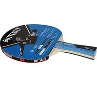 Butterfly Timo Boll Sapphire - Racchetta da ping pong | Rivestimento Addoy certificato ITTF per competizione con spugna da 1,7 mm | per giocatori amatoriali ambiziosi, nero/blu