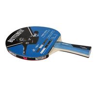 Butterfly Timo Boll Sapphire - Racchetta da ping pong | Rivestimento Addoy certificato ITTF per competizione con spugna da 1,7 mm | per giocatori amatoriali ambiziosi, nero/blu