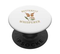 Butterfly Whisperer Native Plants Pollinator Garden PopSockets PopGrip Adesivo