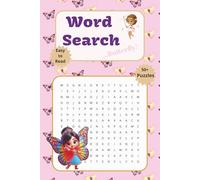 Butterfly Word Search Puzzle Book: Word Searches with Easy to Read Print about Butterfly, Nature, Flowers and More| 6x9 inches, 110 pages | 50+ Puzzles...Gift for Nature Lovers, Holidays and Free Time