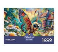 ButterflyPremium Jigsaw Puzzles for Adults A 1000-Piece (Advanced) Challenging Educational Brain Game - An Engaging And Thoughtful Gift Idea for Adults And Older Kids Age 12 Years Up to Enjoy