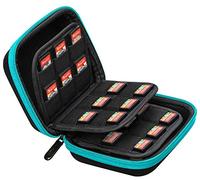 ButterFox 45+12 Switch Game Case for Nintendo Switch (45 physical+12Micro SD digial slots), Switch Game Card Storage Holder or SD Memory Card Case (45 Blue/Black)