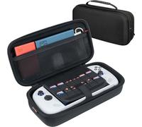 ButterFox Custodia grande per Lenovo Legion Go S portatile, adatta per caricabatterie, due scomparti per accessori per grande batteria da 65 W, tastiera pieghevole, colore nero