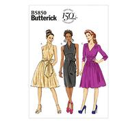 Butterick B5850 - Cartamodello da Cucito Elegante e alla Moda (Lingua Inglese) BTK 5850 B5 (8-16) Deu. Gr. 34-42