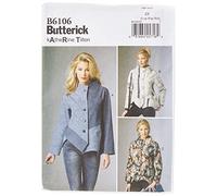 Butterick B6106 - Cartamodello da Cucito Elegante e alla Moda (Lingua Inglese), BTK 6106 ZZ (LRG-XXL)