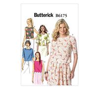 Butterick B6175 - Cartamodello, Giallo, E5 (14-16-18-20-22)