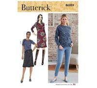 Butterick B6859ZZ Abbigliamento sportivo da donna ZZ (L-XL-XXL)