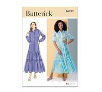 BUTTERICK B6977U5 - Vestito e fascia da donna, taglia U5 (16-18-20-22-24)