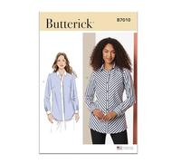 BUTTERICK Cartamodello B7010R5 per camicie da donna R5 (14-16-18-20-22)