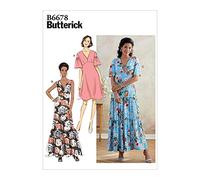 Butterick - Cartamodello per cucito, carta, colore bianco