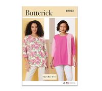 BUTTERICK Katherine Tilton A - Cartamodello per tuniche da donna, taglie XS-S-M-L-XL-XXL)