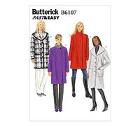 Butterick Modelli 6107 ed Extra-Piccole Dimensioni - 4 6/8-10/14 I Piccoli Modelli di Dimensioni da Cucire e Le Istruzioni per Riscaldare a 12