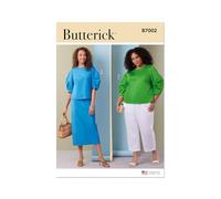 BUTTERICK Paper Pattern B7002BB BB - Cartamodello per top, gonna e pantaloni da donna, taglie 50-52