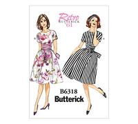 Butterick Pattern Misses Dress, Taglie 14 - 22