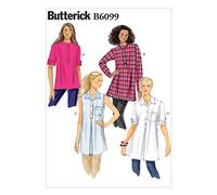 Butterick Patterns 6099Y - Cartamodello per Magliette da Donna, Taglie XS, S, M [Lingua Inglese]