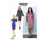 Butterick Patterns 6479 E5 - Cartamodello per Abiti da Ragazza, Multicolore, Taglie 14 - 22
