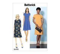 Butterick Patterns 6480 E5 - Cartamodello per Abiti da Ragazza, Multicolore, Taglie 14 - 22