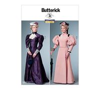 Butterick - Cartamodello per Costume da Donna 6537 - Formato A5, Fazzoletto, Multicolore